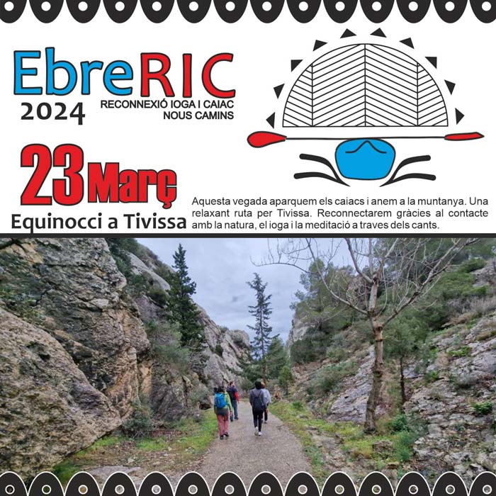 Cartell Ebre RIC Equinocci a Tivissa